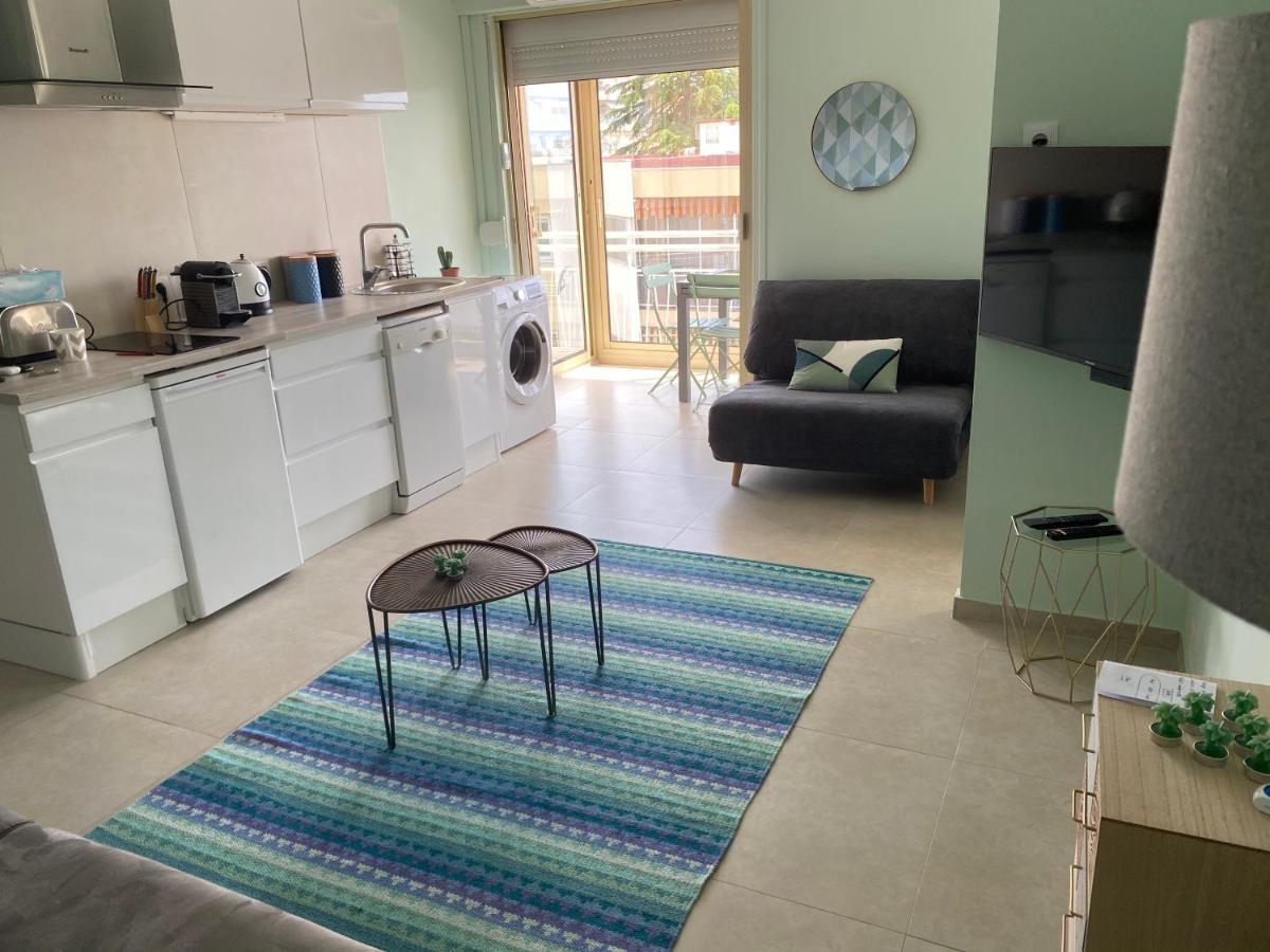Appartement Rooftop, Premiere Ligne, Vue Mer, 50M De Plage Du Midi كان المظهر الخارجي الصورة